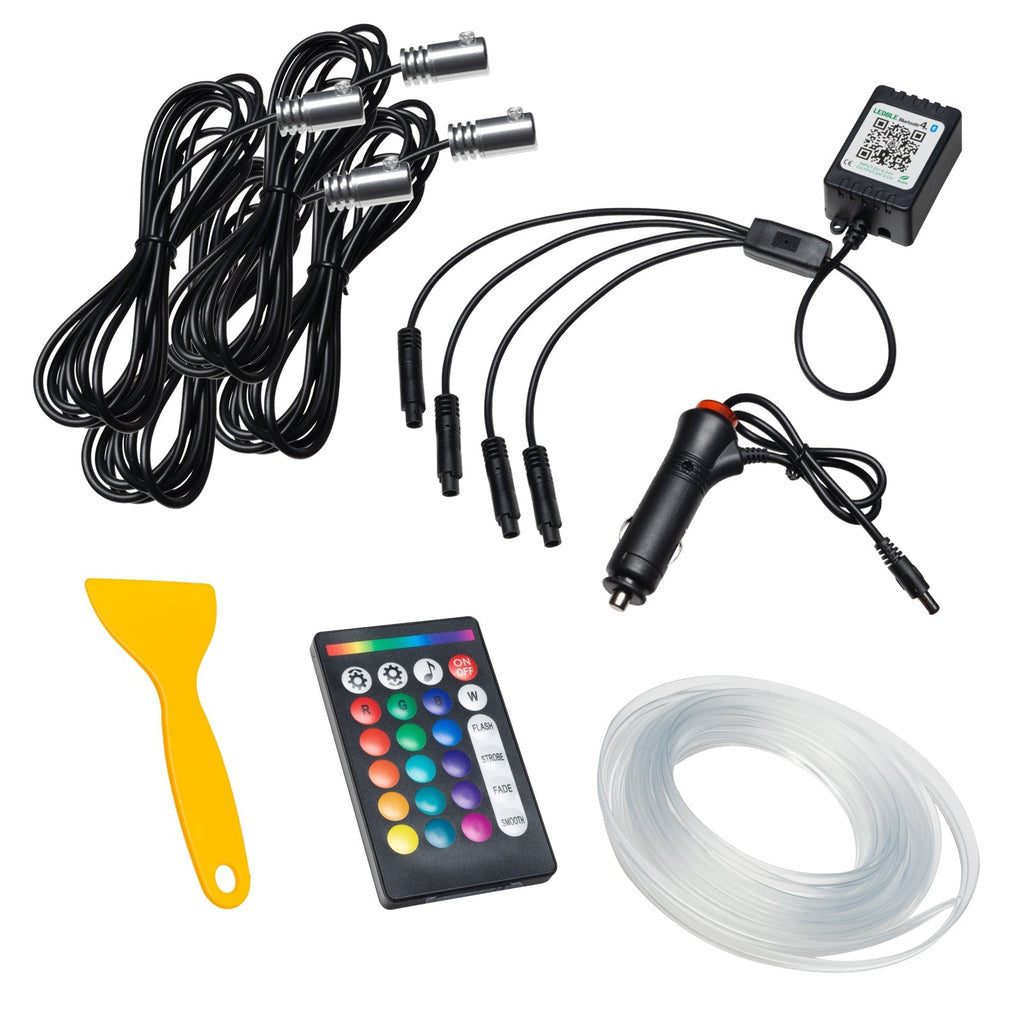 Fiber Optic LED Interior Dashboard Kit, Color SHIFT, With Controller For Ford Bronco 2021 - 2024 (Oracle)