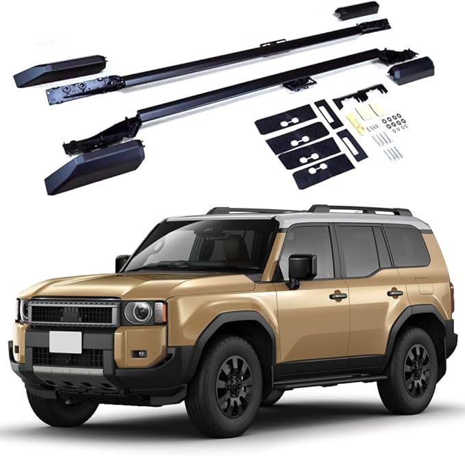 Roof Rail Rack Fits for Toyota Land Cruiser Prado 2024 2025