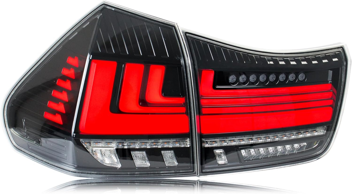LED Tail Lights for Lexus 2003-2008 Clear Rear Lamps