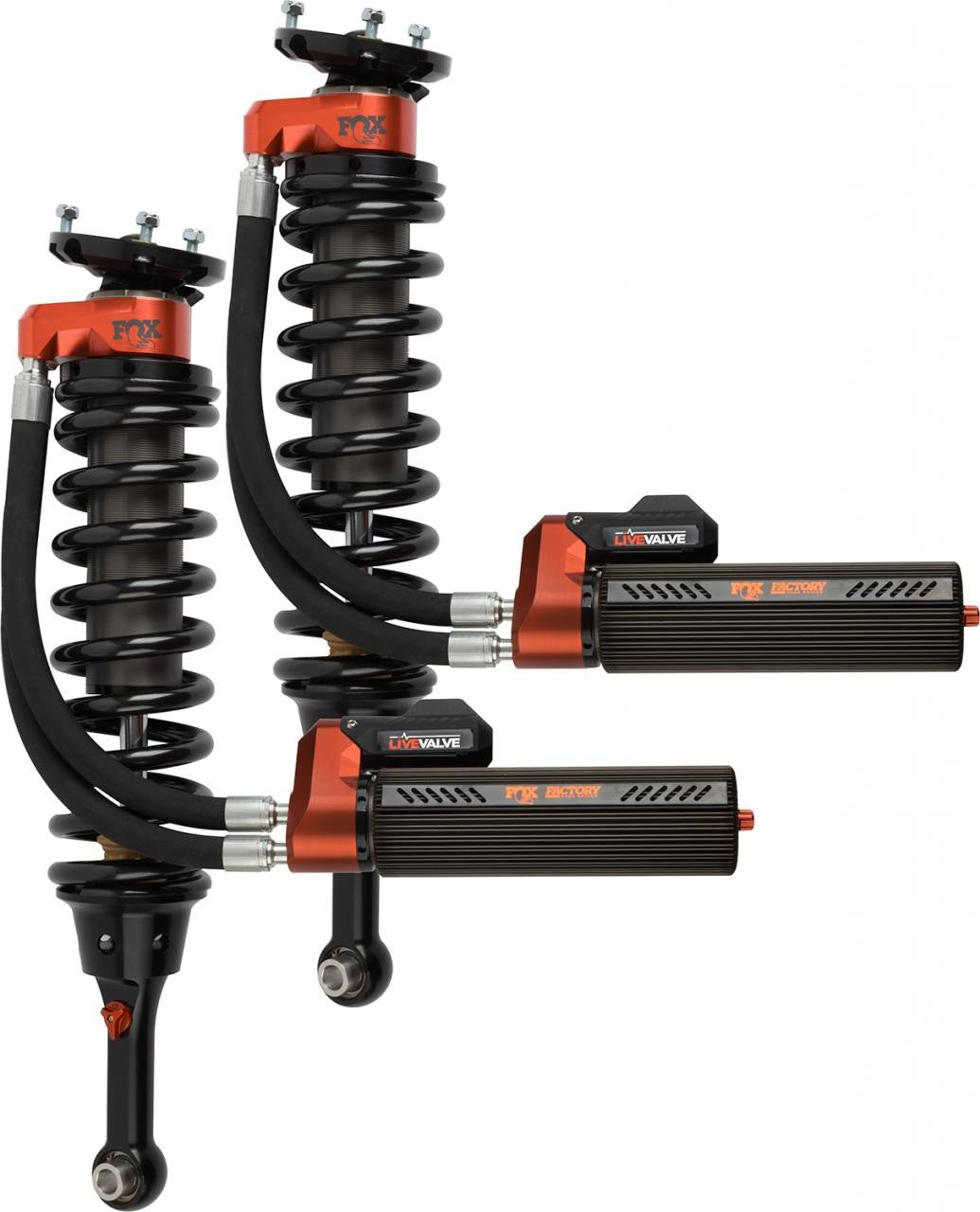 Front Coil-Over Pair Live Valve 3.0, Internal Bypass, 0-2" Stage 6 For Ford F150 Raptor Gen2 / 2019-2020 (Fox)