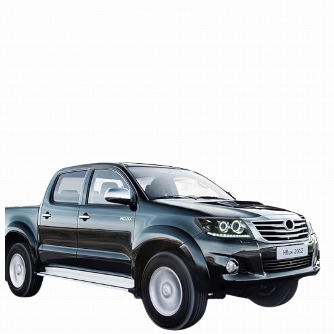 Led Headlight Compatible for Toyota Hilux Vigo 2012-2014 Front Bumper Headlamp Brake Light Daytime Running Lamps