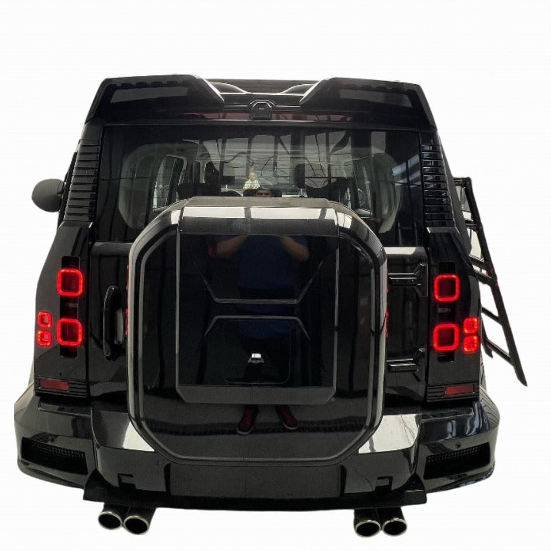 LED Tail Lights - Defender Style | Compatible with JETOUR T2 2024 | Integrated DRL