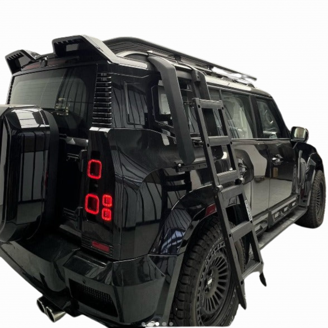 LED Tail Lights - Defender Style | Compatible with JETOUR T2 2024 | Integrated DRL