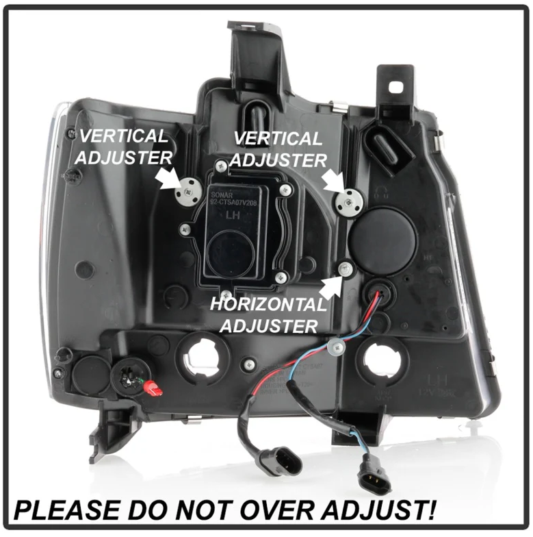 LED Headlights Spyder Chevy Suburban 1500/2500 07-14