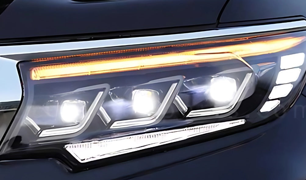 LED Projector Headlights for Toyota Land Cruiser 2018-2020 | Dynamic DRL & Sequential Turn Signal