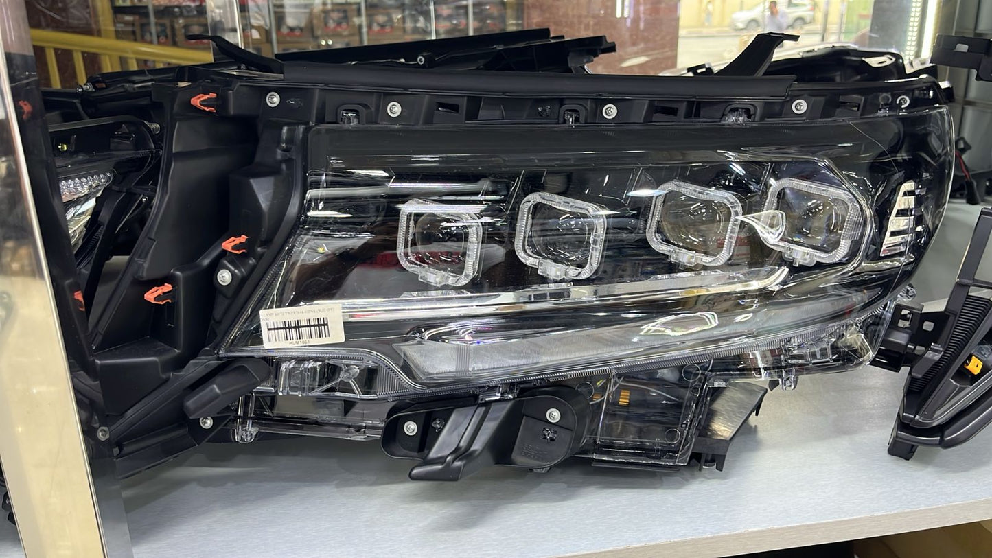 LED Projector Headlights for Toyota Land Cruiser 2018-2020 | Dynamic DRL & Sequential Turn Signal