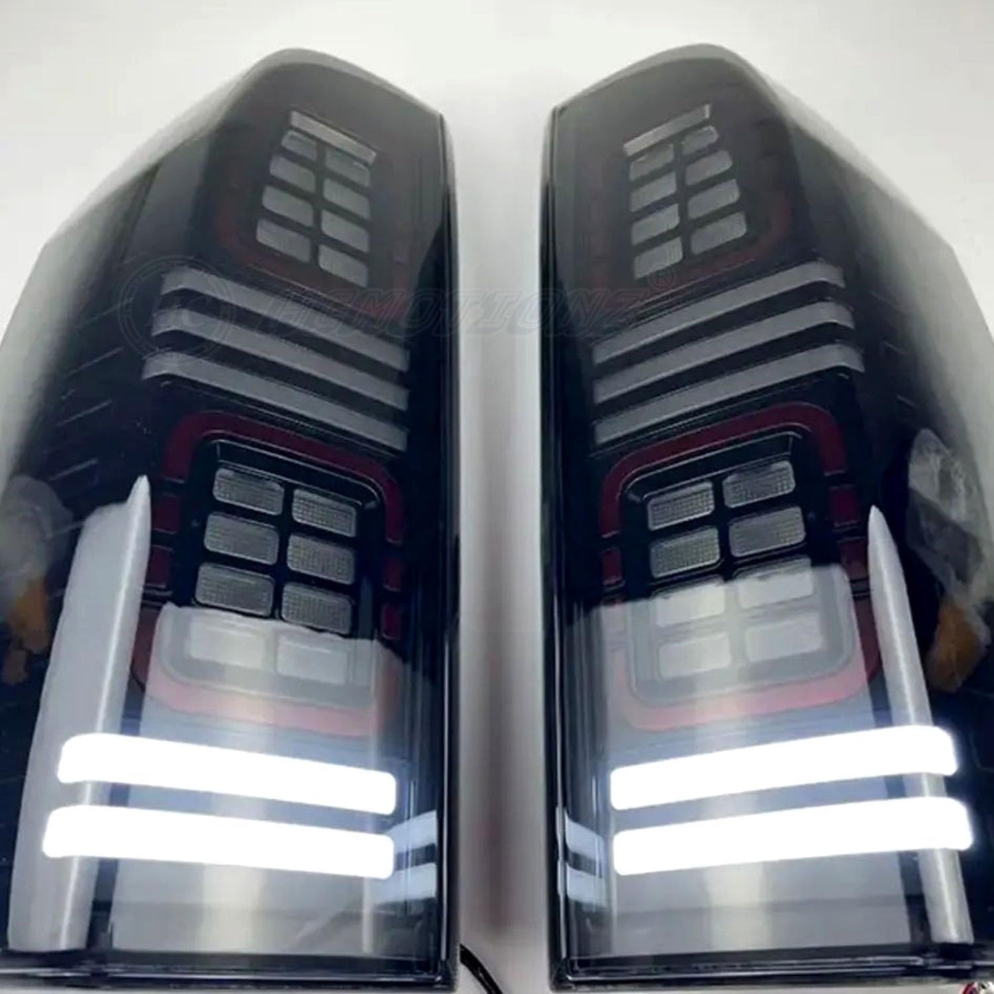 HCmotion LED Tail Lights Assembly for 2005-2016 Nissan Patrol Y61 GU – Start-Up Animation & Sequential Turn Signal