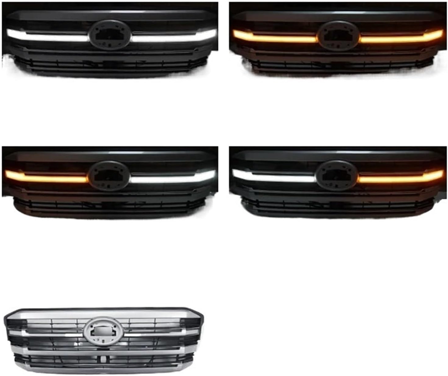 LED Dynamic Front Grille Lamp for Toyota Land Cruiser 300 (LC300) 2022-2024 – Stylish & Functional Upgrade