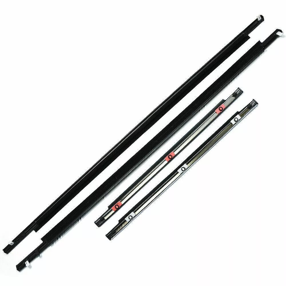 4X Door Window Moulding Trim Seal Belt Fit Toyota FJ Cruiser Weatherstrip