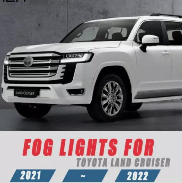 Toyota Land Cruiser 2022-2024 LED Fog Lights - High-Performance