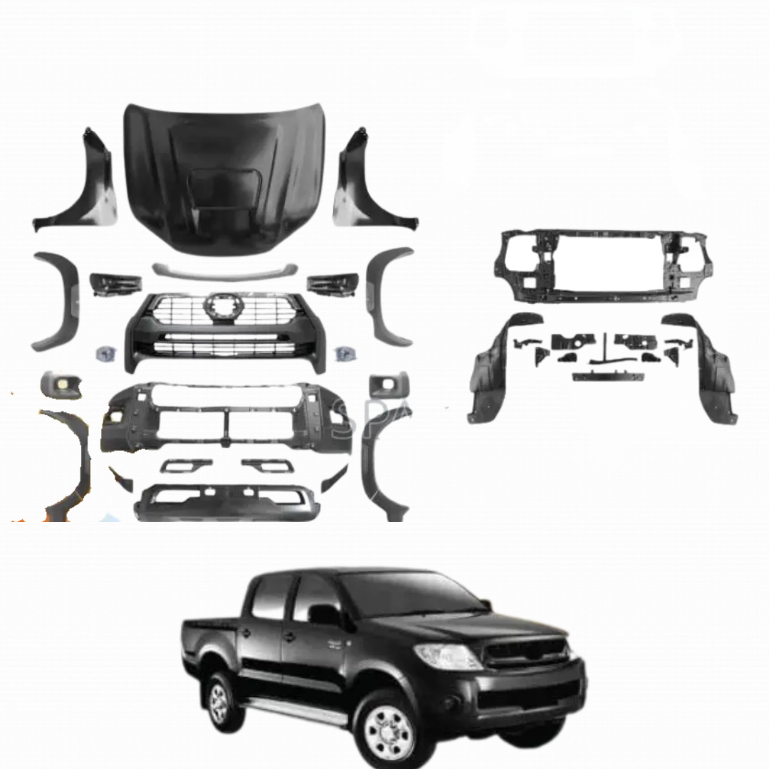 Body kit upgrade for Hilux Vigo / Revo Upgrade to Rocco 2021