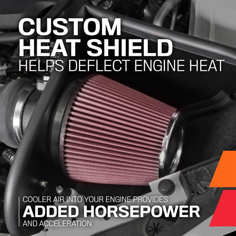 K&N 63 Series Aircharger High Performance Cold Air Intake Kits 63-3065 Hummer, H3, 3.7L, Kit
