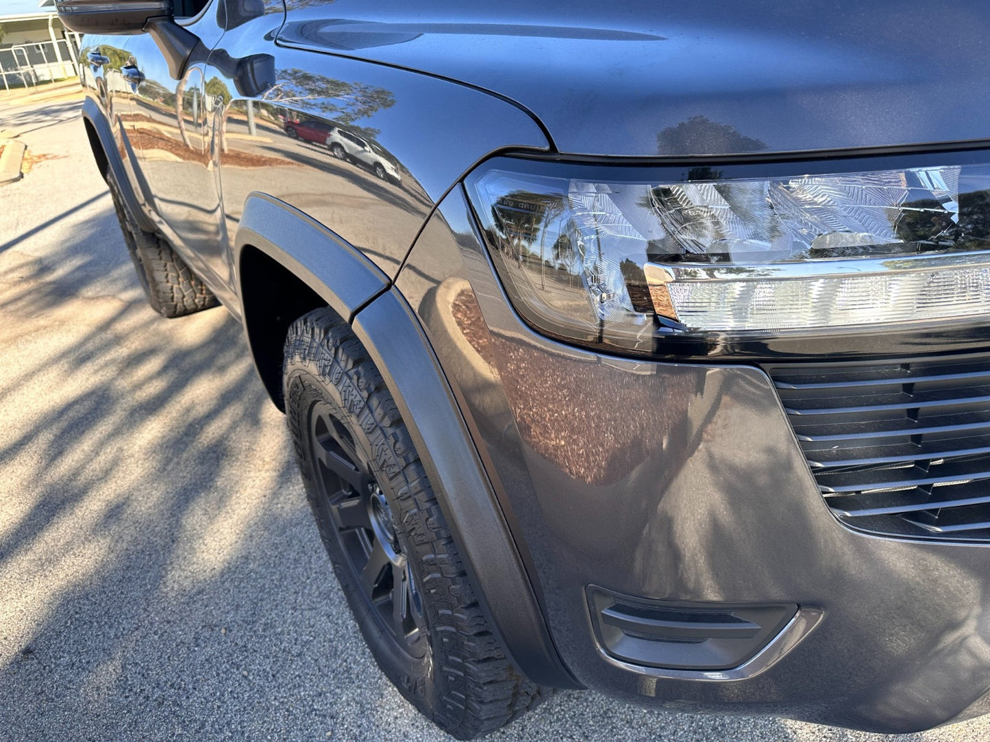 Fender Flares For Toyota Land Cruiser LC300 - No Drill, Smooth (Kut Snake)