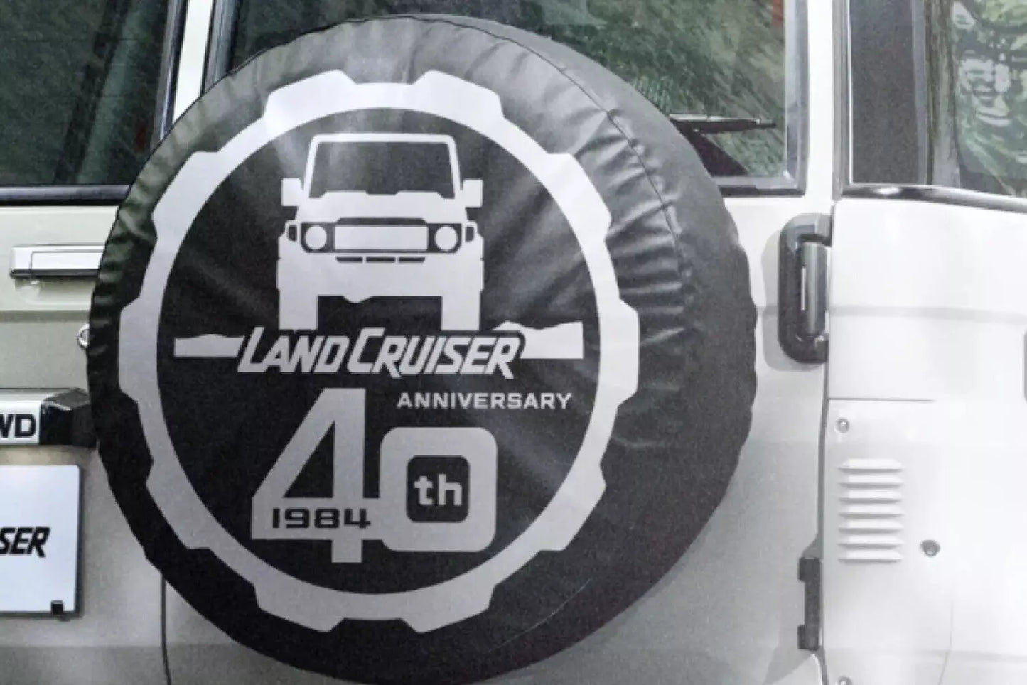 Toyota Land Cruiser 40th Anniversary Spare Tire Cover Genuine