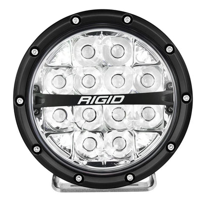 360 Series LED Round Fog Light, 6 Inch, Spot, RGBW Backlight, Pair