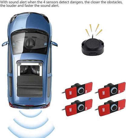 Parking Sensors Car Parking Sensors 4 Sensors Kit Reversing Sensors