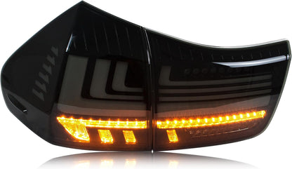 Tail Lights Assembly For Lexus 2003-2008 Red Rear Lamps With DRL Animation & Sequential Indicator ( smock)