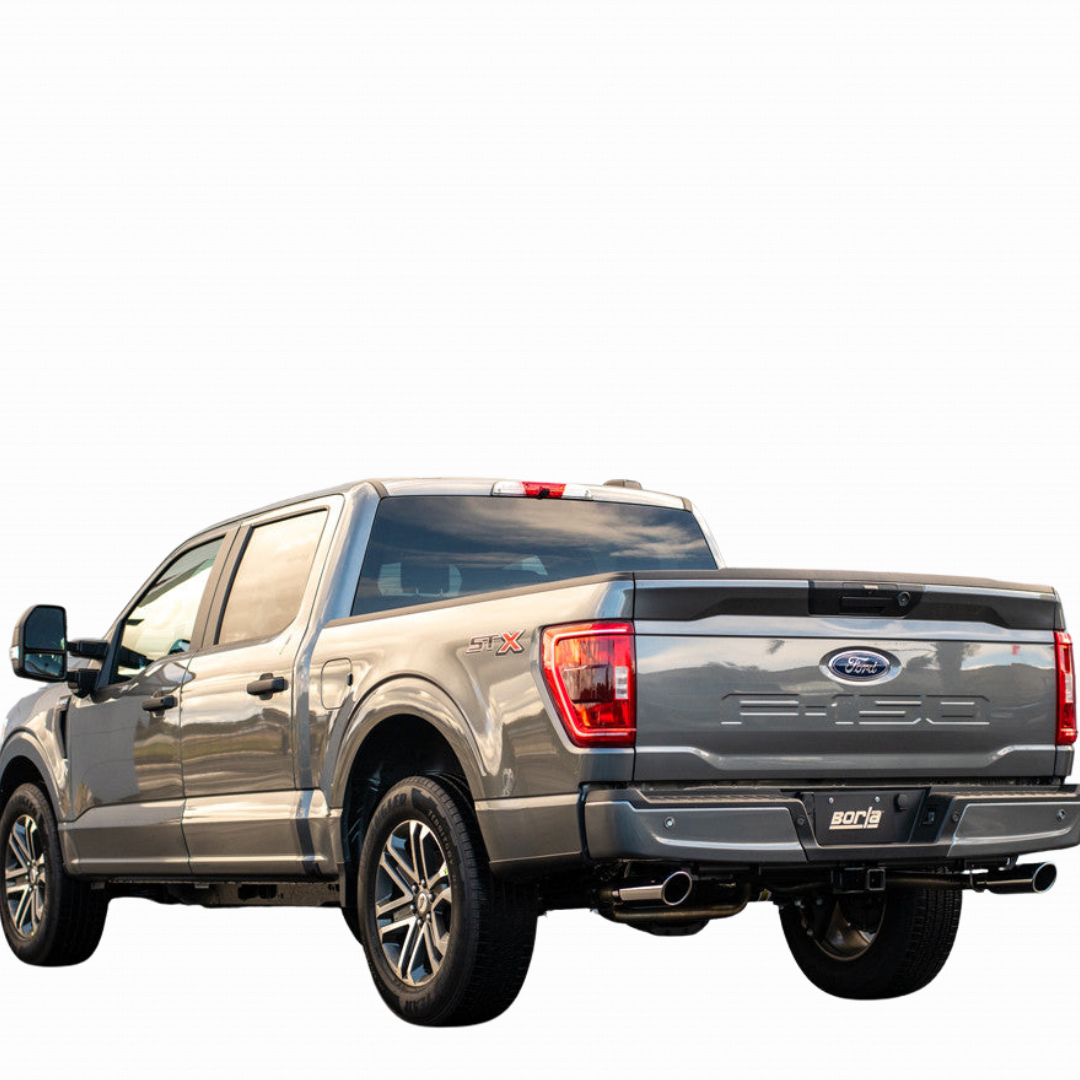 Cat-Back Exhaust S-Type 2.7L & 3.5L For Ford F150 2021-2024 (Borla)
