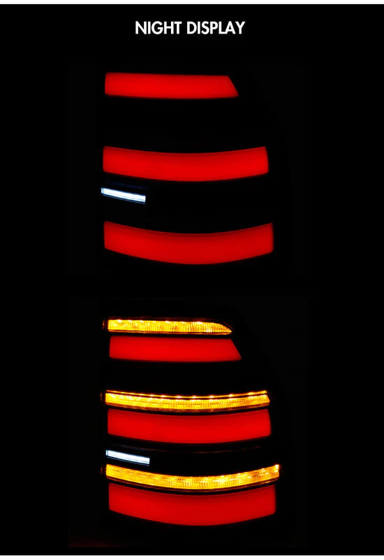 2PCS  LED Tail Light Clear For Mitsubishi Pajero V93  (2007-2022 ) 