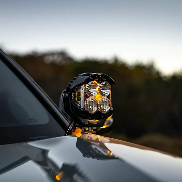 2 Pcs 5 Inch 2 Pcs 5 Inch Yellow LED Light with DRL ( capra )