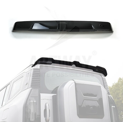 Black Rear Spoiler for Jetour Traveler T2 Car Exterior Accessories Roof Wing