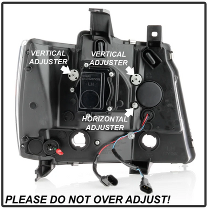 LED Headlights Spyder Chevy Suburban 1500/2500 07-14