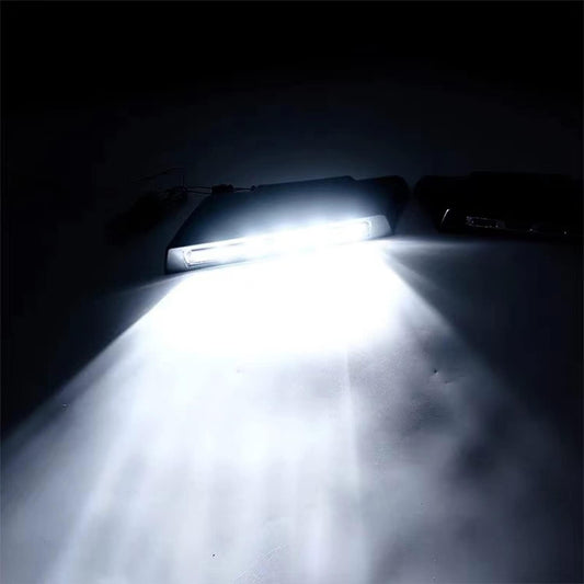 Toyota Land Cruiser LC70 LC76 LC79 Black Car Exterior Trim Front Bumper Daytime Running Light Trim Accessories