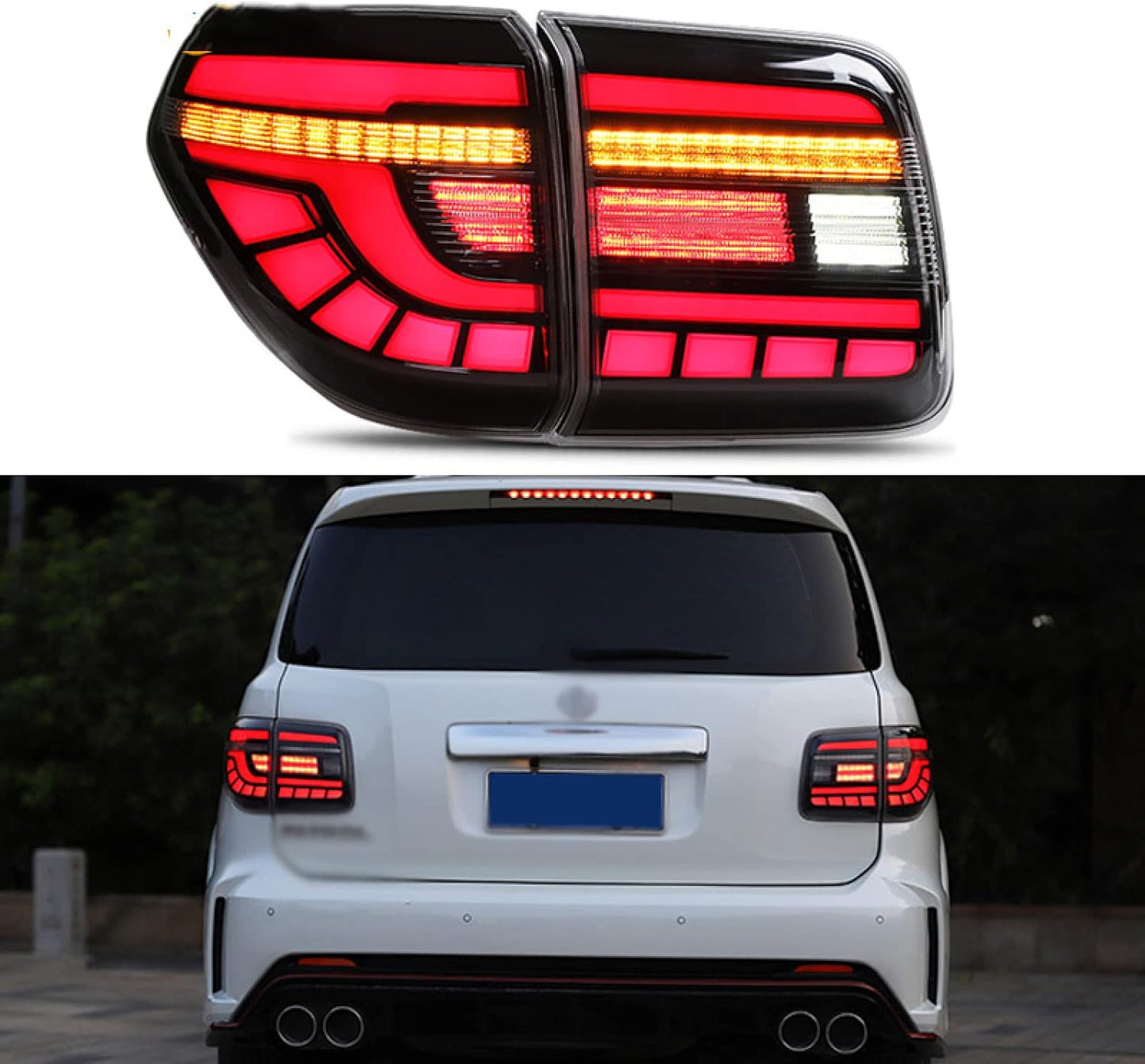 Tail Light for Nissan Patrol Y62 (2008-2018) – LED Upgrade