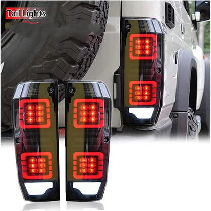 LED Taillights for Toyota Land Cruiser LC76 (1984-2021) – High-Performance Upgrade