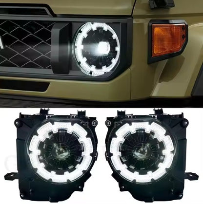 LED Headlights for Toyota Land Cruiser 70 Series (LC70, LC75, LC76, LC77, LC78, LC79) – 2024 Upgrade