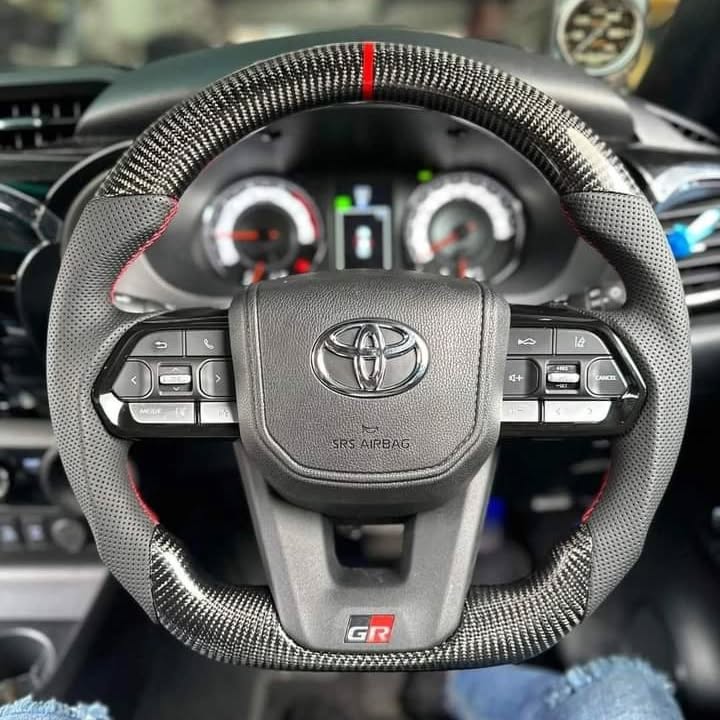 Toyota Land Cruiser LC300 Carbon Fiber Steering Wheel (2022-2025)