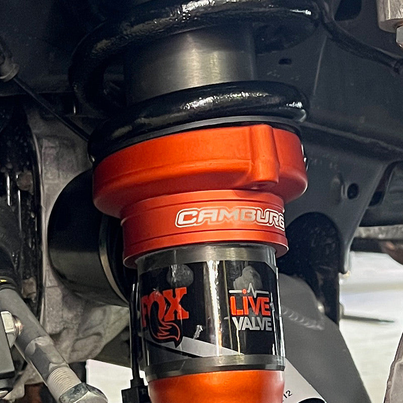 1.5" Front Spring Preload Spacer Kit, Orange For Ford F150 Raptor 2021-2024 (Camburg)