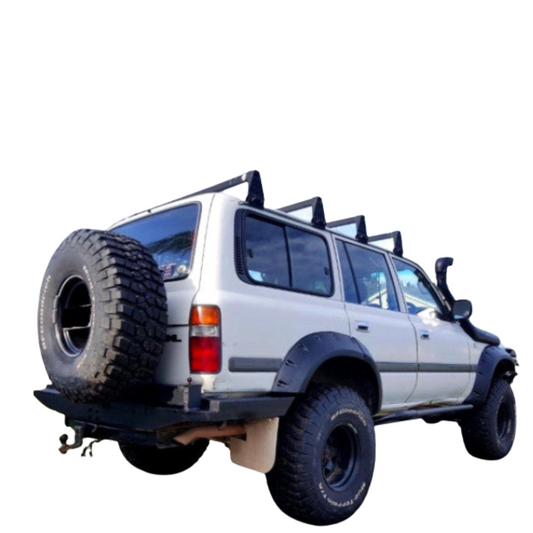 Fender Flares For Toyota Land Cruiser LC100 Series 1998-2007 (Kut Snake)