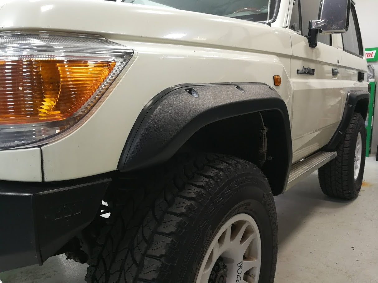 Fender Flares For Toyota Land Cruiser 71 Series 2010-2022 (Kut Snake)