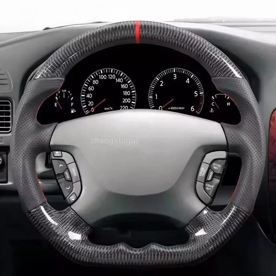 Carbon Fiber Steering Wheel for Nissan Patrol Y61 GR 
